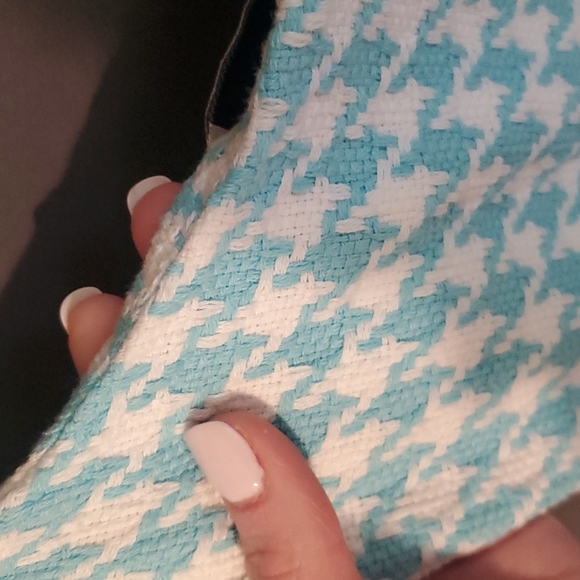 Blue houndstooth dress - Picture 5 of 5